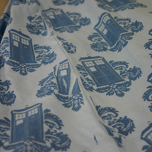 Seam imperfections when screen printing all-over tshirts.