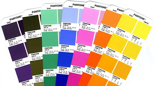 pantone color book